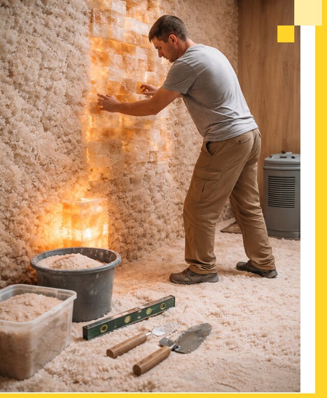 Проектирование и монтаж соляных комнат в Кулебаках под ключ