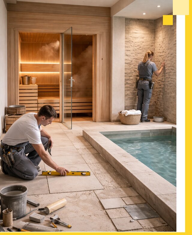 Комплексный дизайн и отделка интерьеров SPA под ключ в Кулебаках